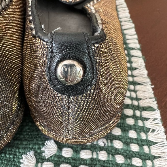 Stuart Weitzman Lurex Platform Loafer - Picture 10 of 11